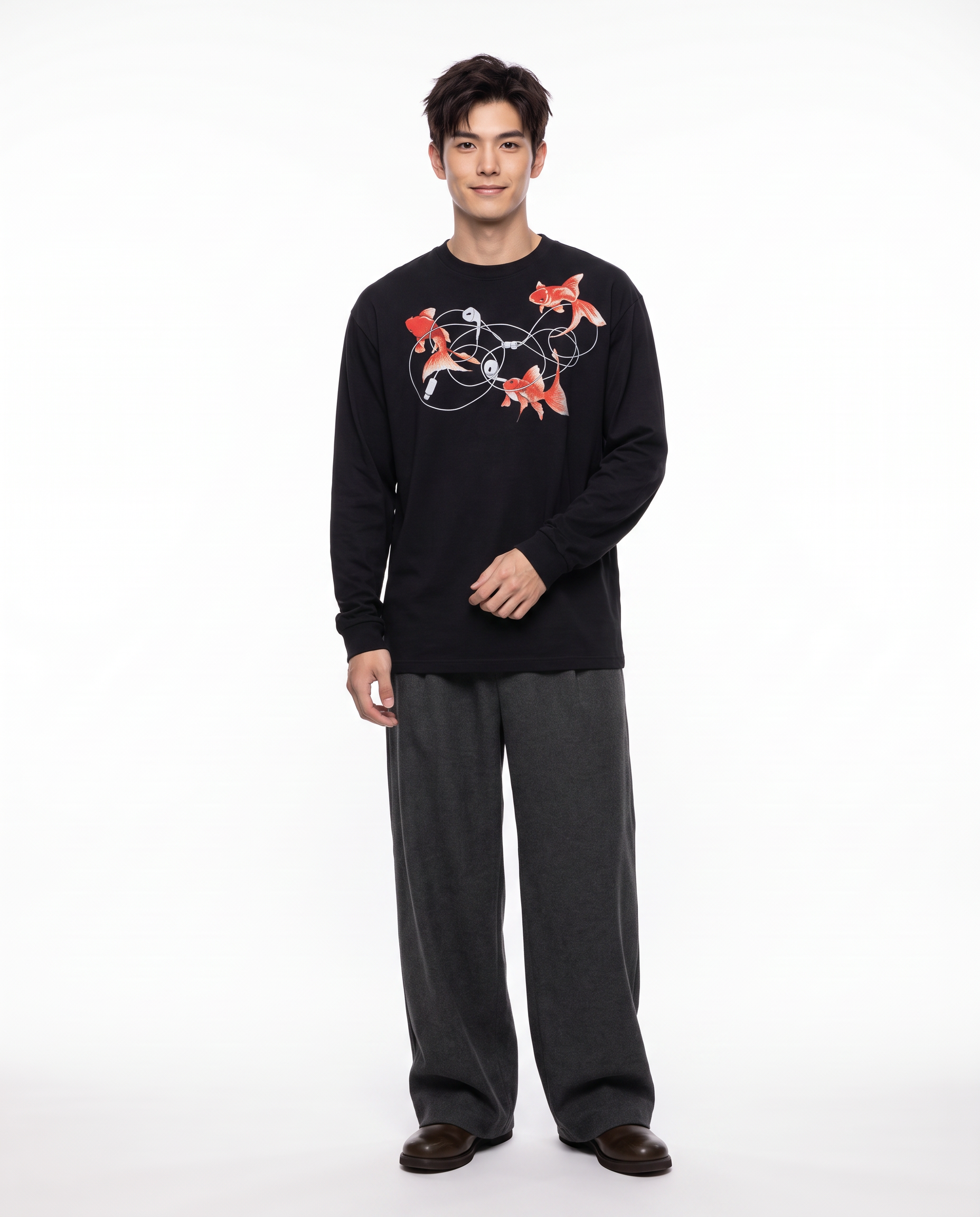 crossed currents long sleeve